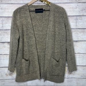 Calvin Klein | Open Front Knit Cardigan w/ Pockets